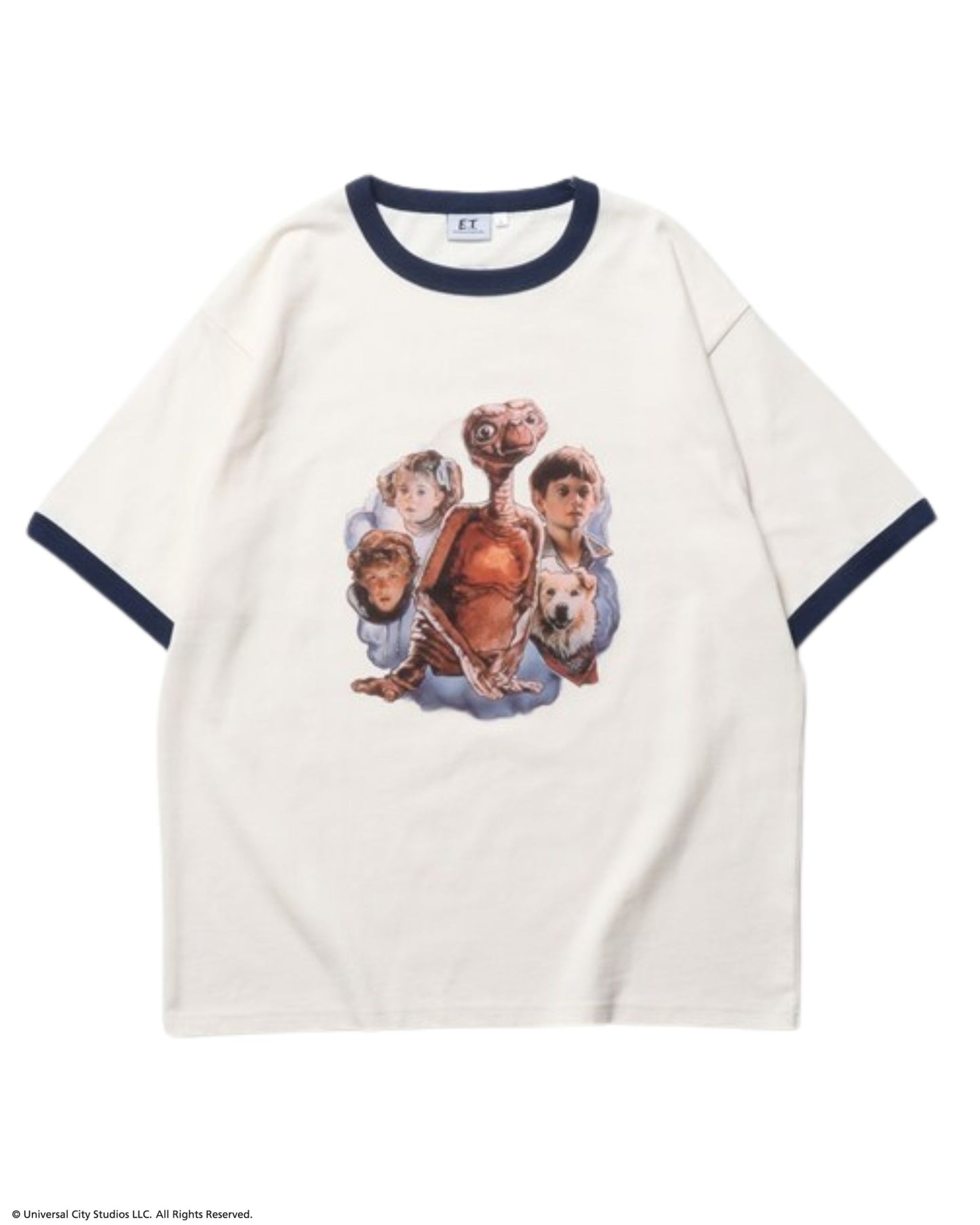 【E.T.】リンガーTシャツ