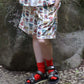 【梨地】総柄ショーツ