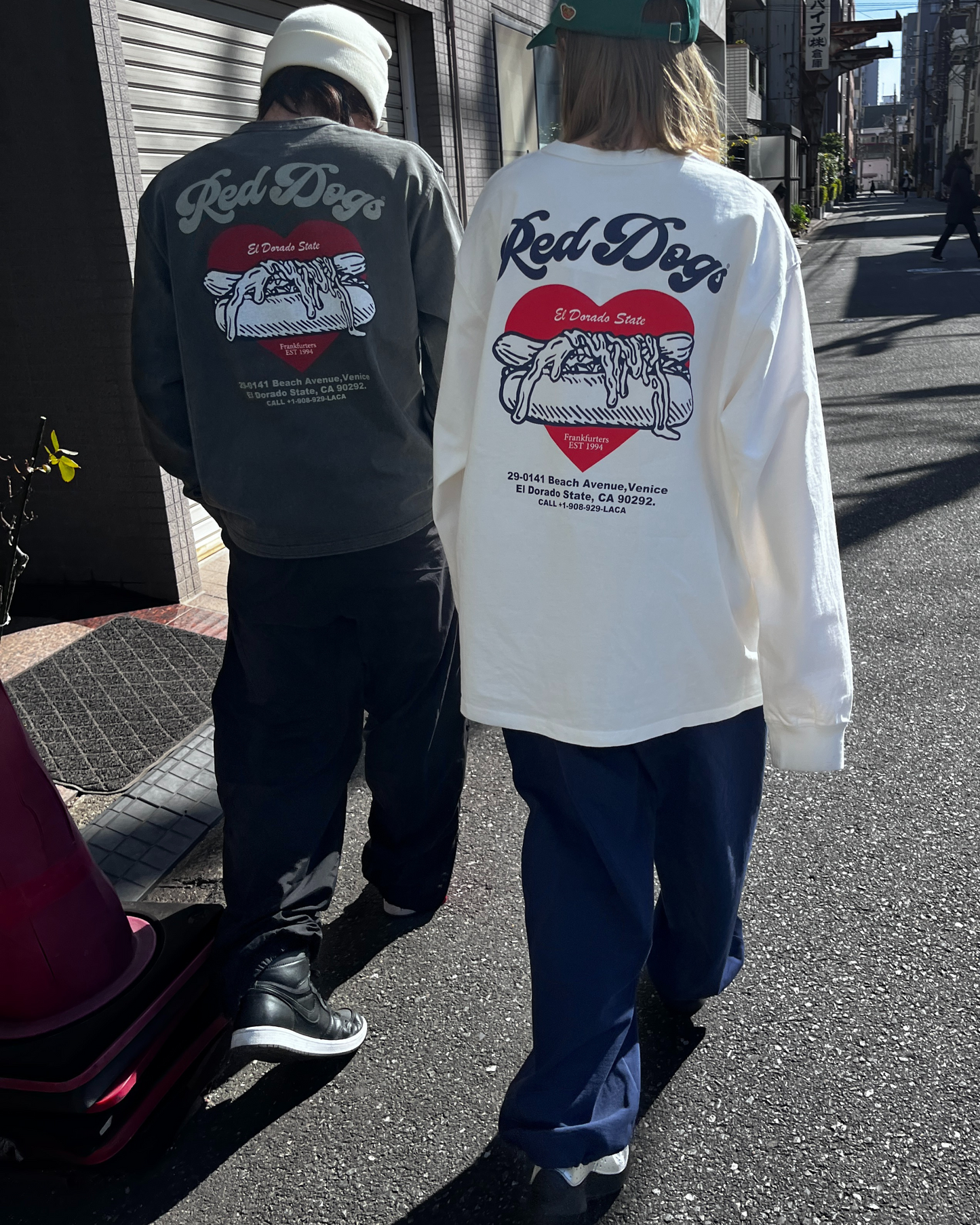 【ReeDogs】ピグメントハートロンTee