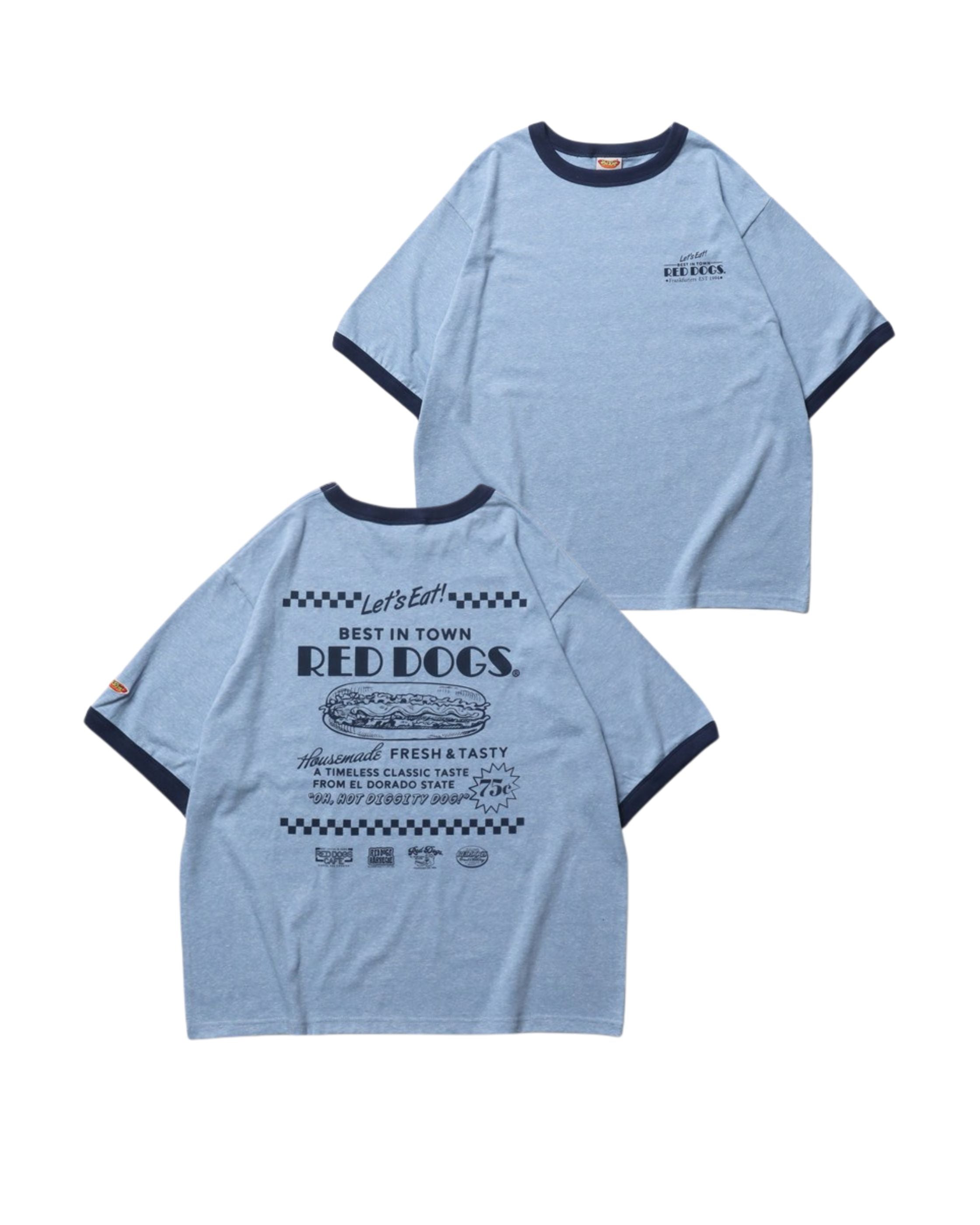 【RedDogs】ヴィンテージリンガーTシャツ