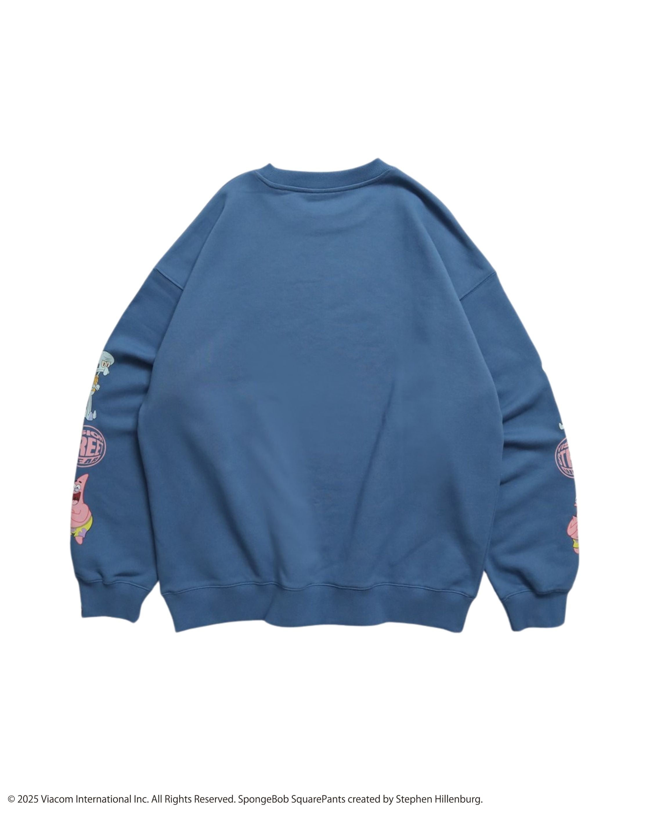 VISION STREET WEAR×スポンジ・ボブ】Racing Sweatshirt / 袖プリント