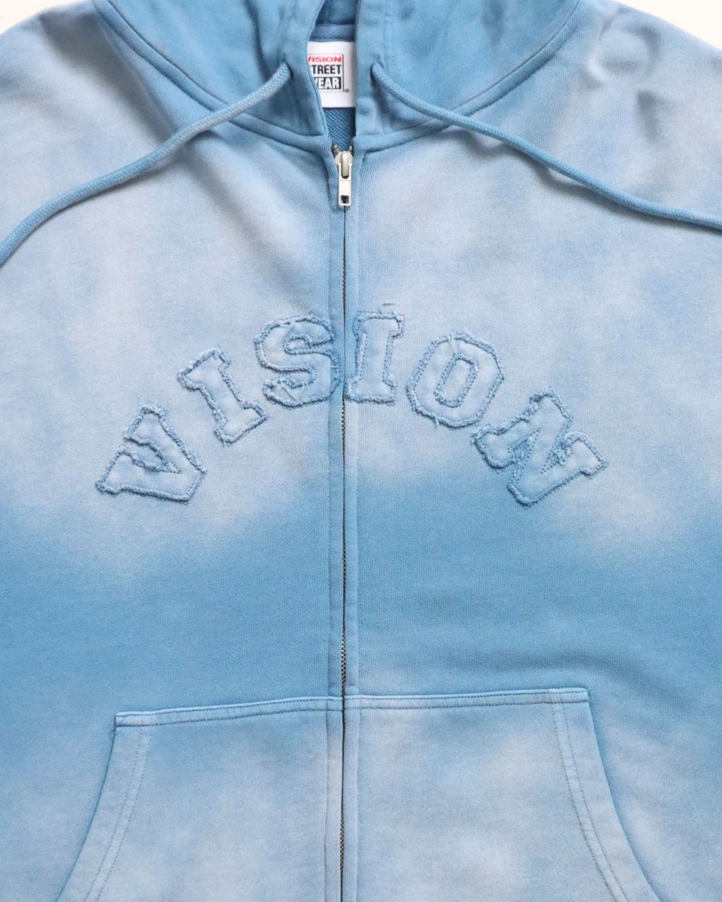 Bleach College ZIP / ブリーチ加工Wジップカレッジパーカー