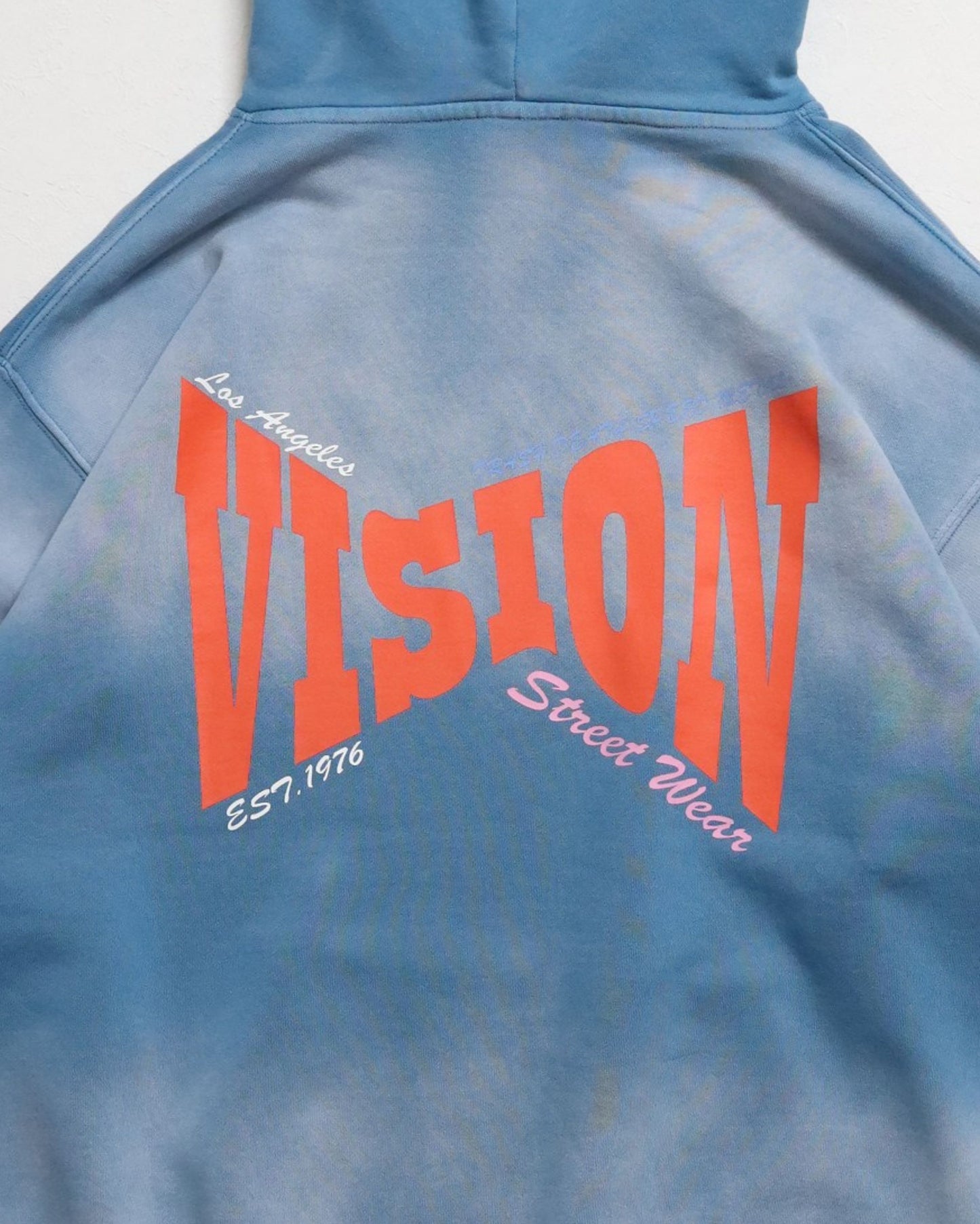 Bleach X Logo Hoodie / ヴィンテージ加工BIGロゴパーカー