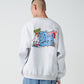 Ghost Sticker Sweatshirt