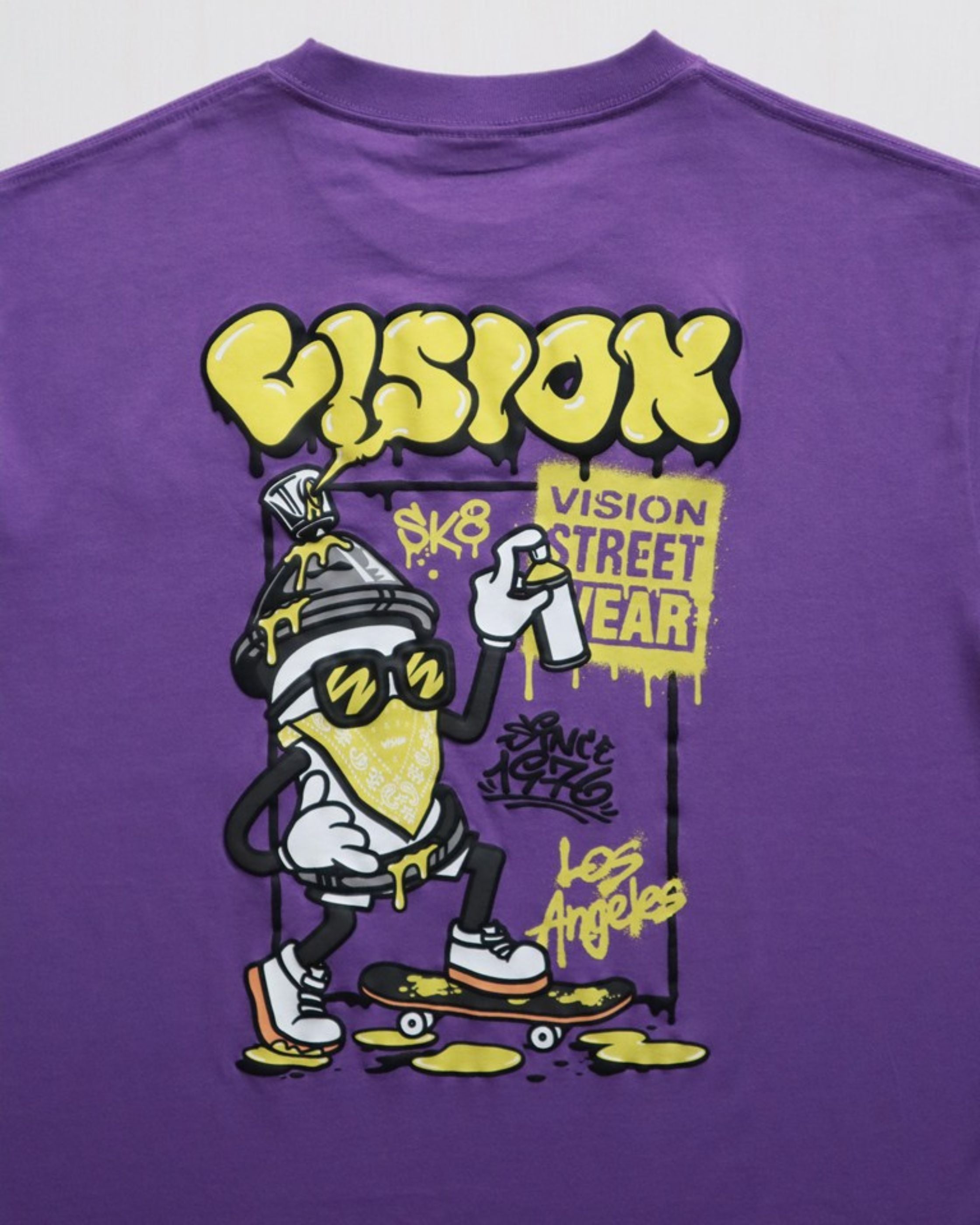 Spray Illust Tee / スプレーアートイラストTシャツ – Ha-Li-C STORE