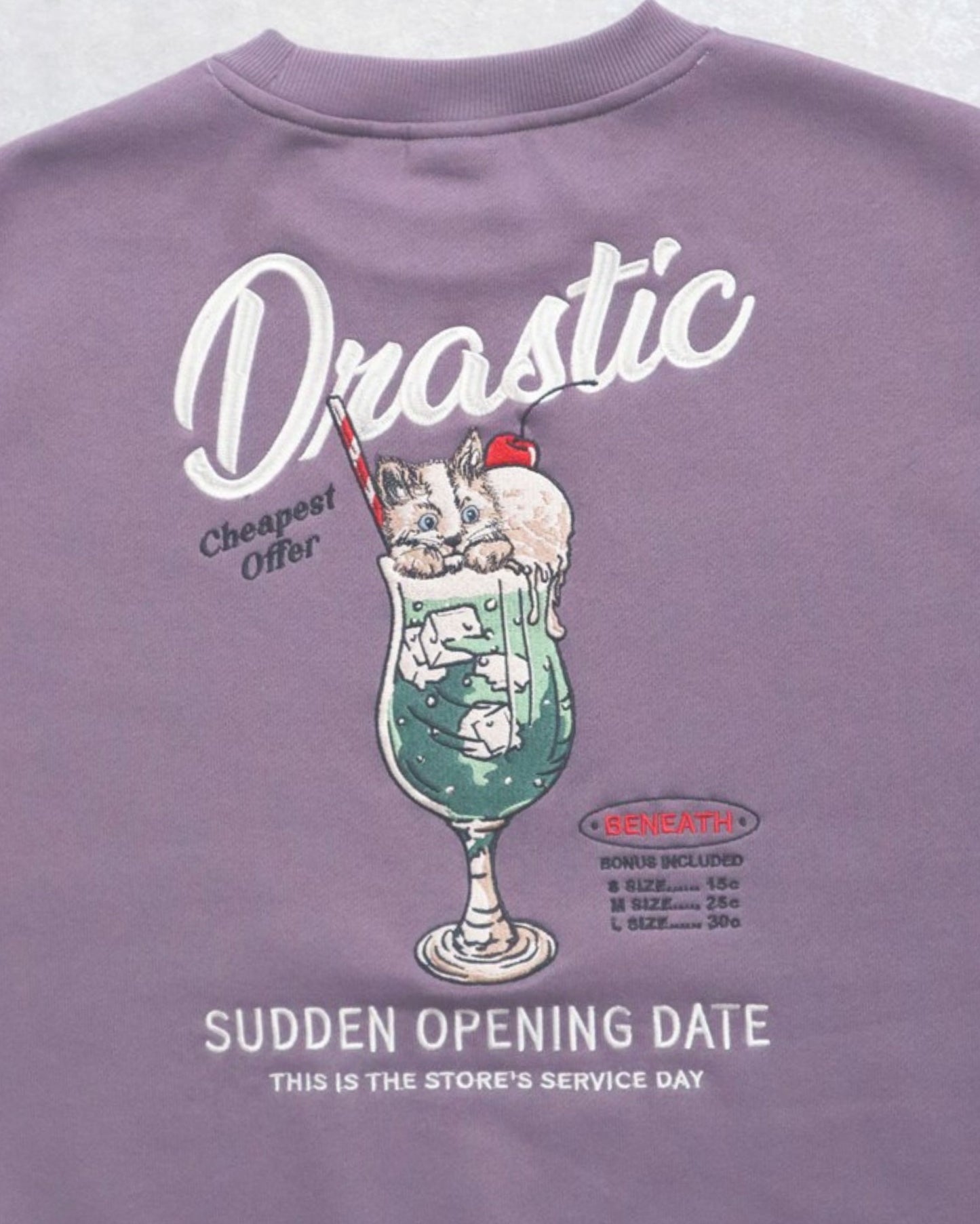 Soda Cat  Sweatshirt