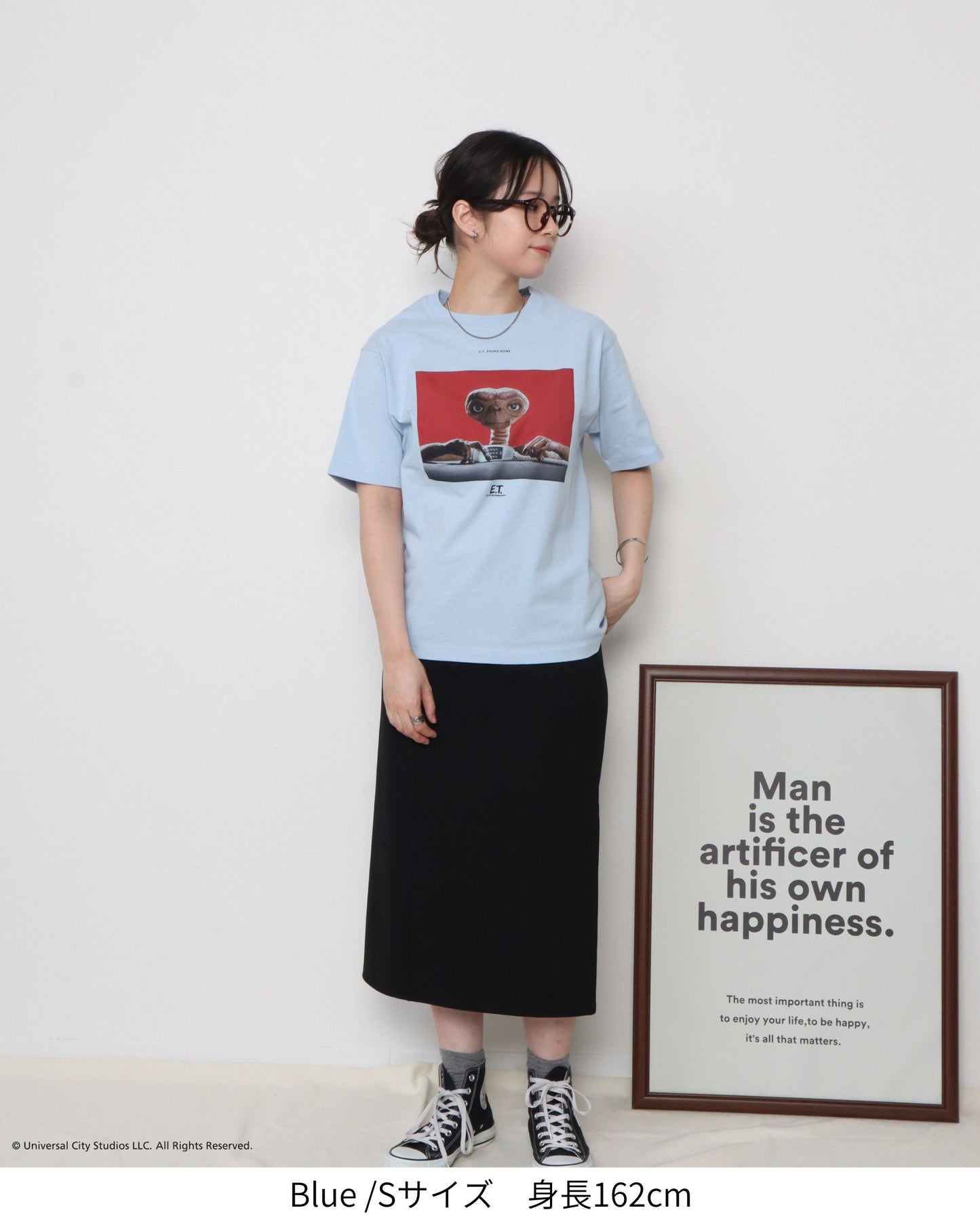 【E.T.】フォトプリントTシャツ