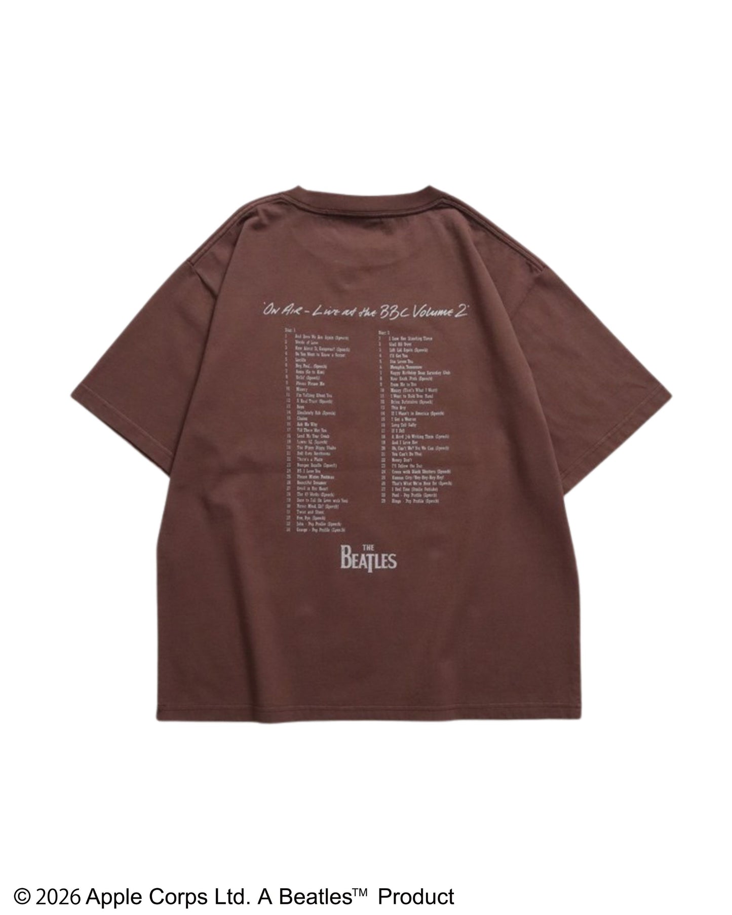 【ビートルズ】アルバムデザイン　箔プリントT