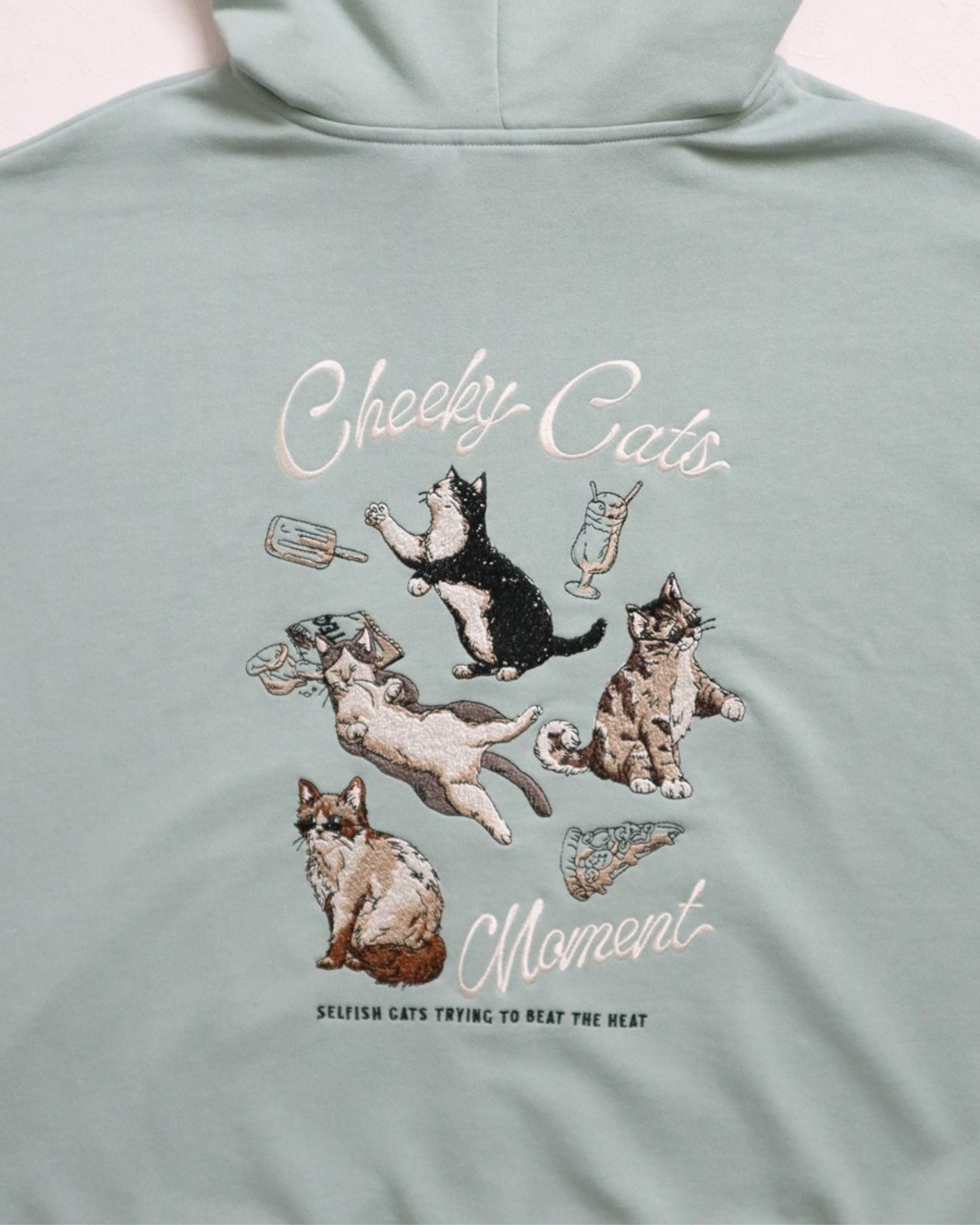 ネコ柄ZIPパーカー – Ha-Li-C STORE（ハリックストア）公式｜ユニ