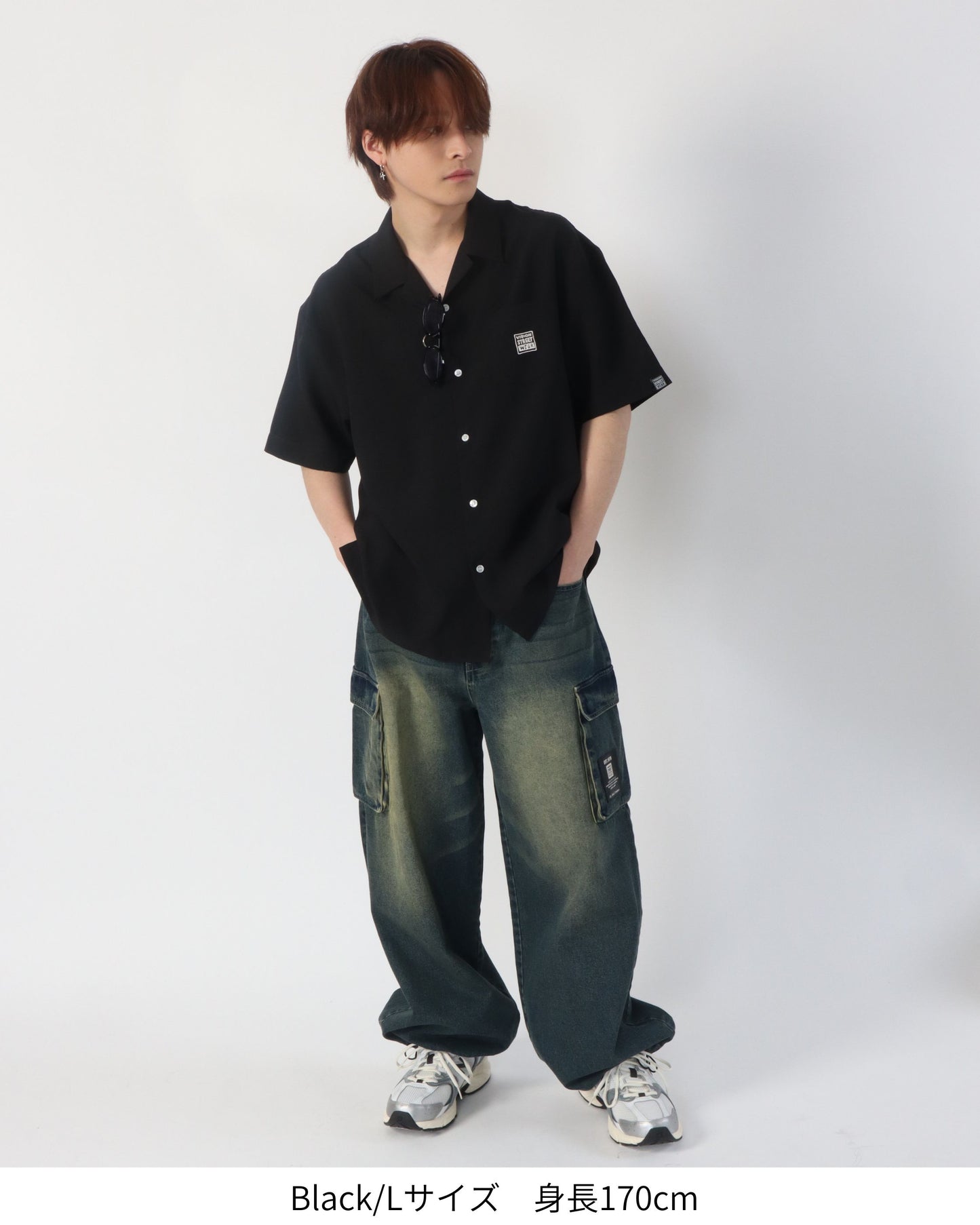 Ghost Shirt / 刺繍ゴーストシャツ