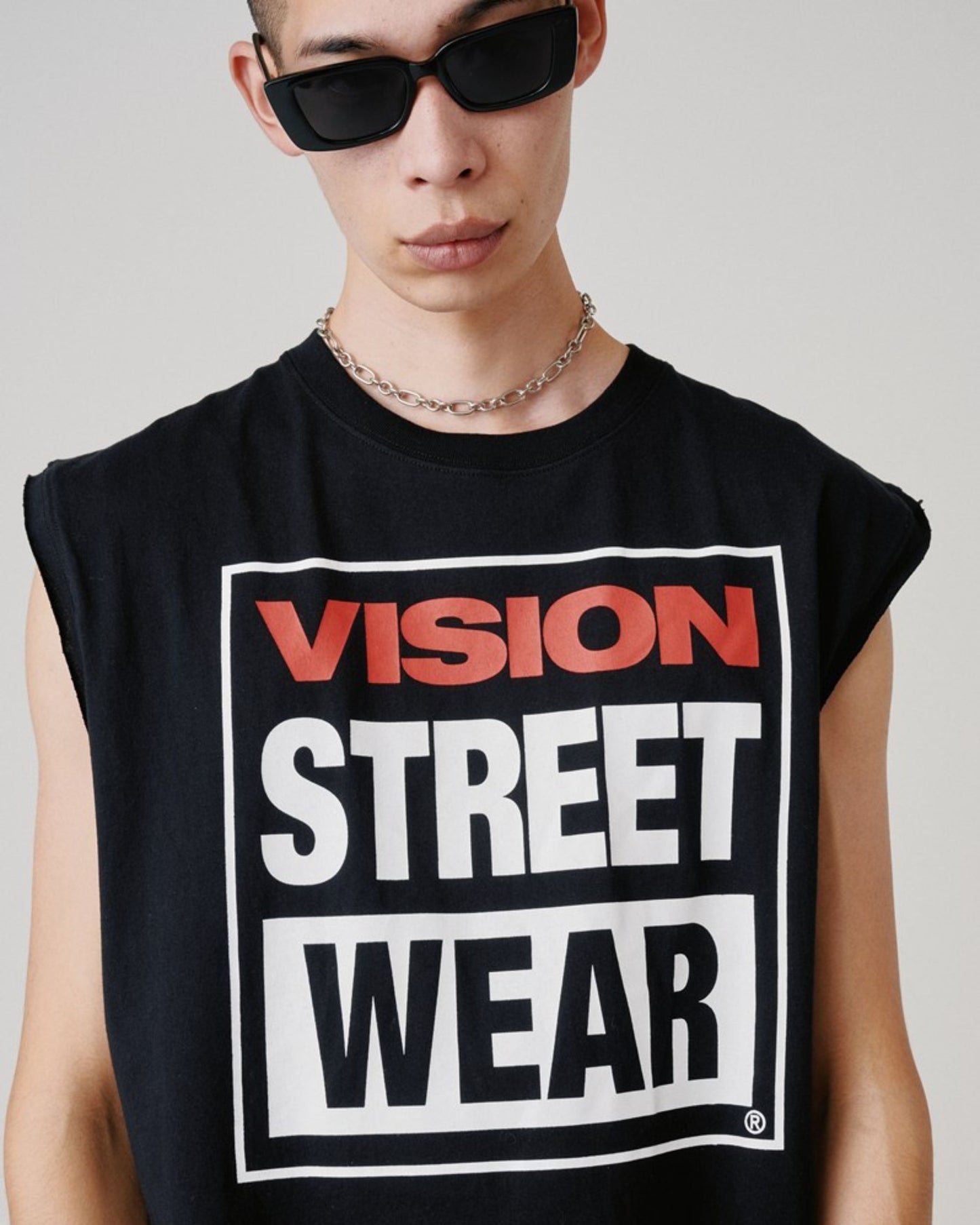 VSW Logo  No/Sl Tee / VSWロゴ ノースリーブTシャツ