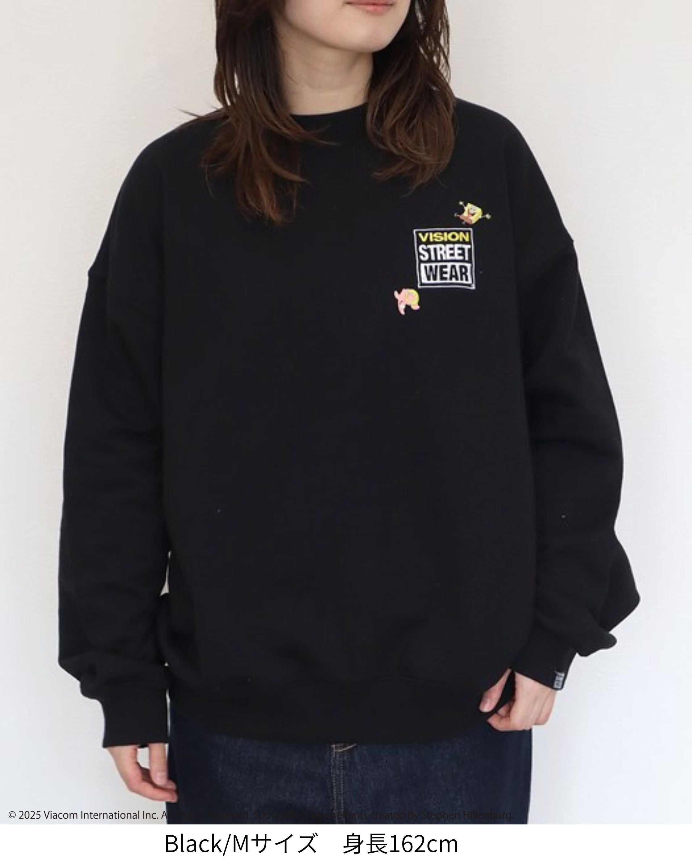 VISION STREET WEAR×スポンジ・ボブ】SpongeBob & Patrick Sweatshirt