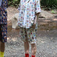 【梨地】総柄ショーツ