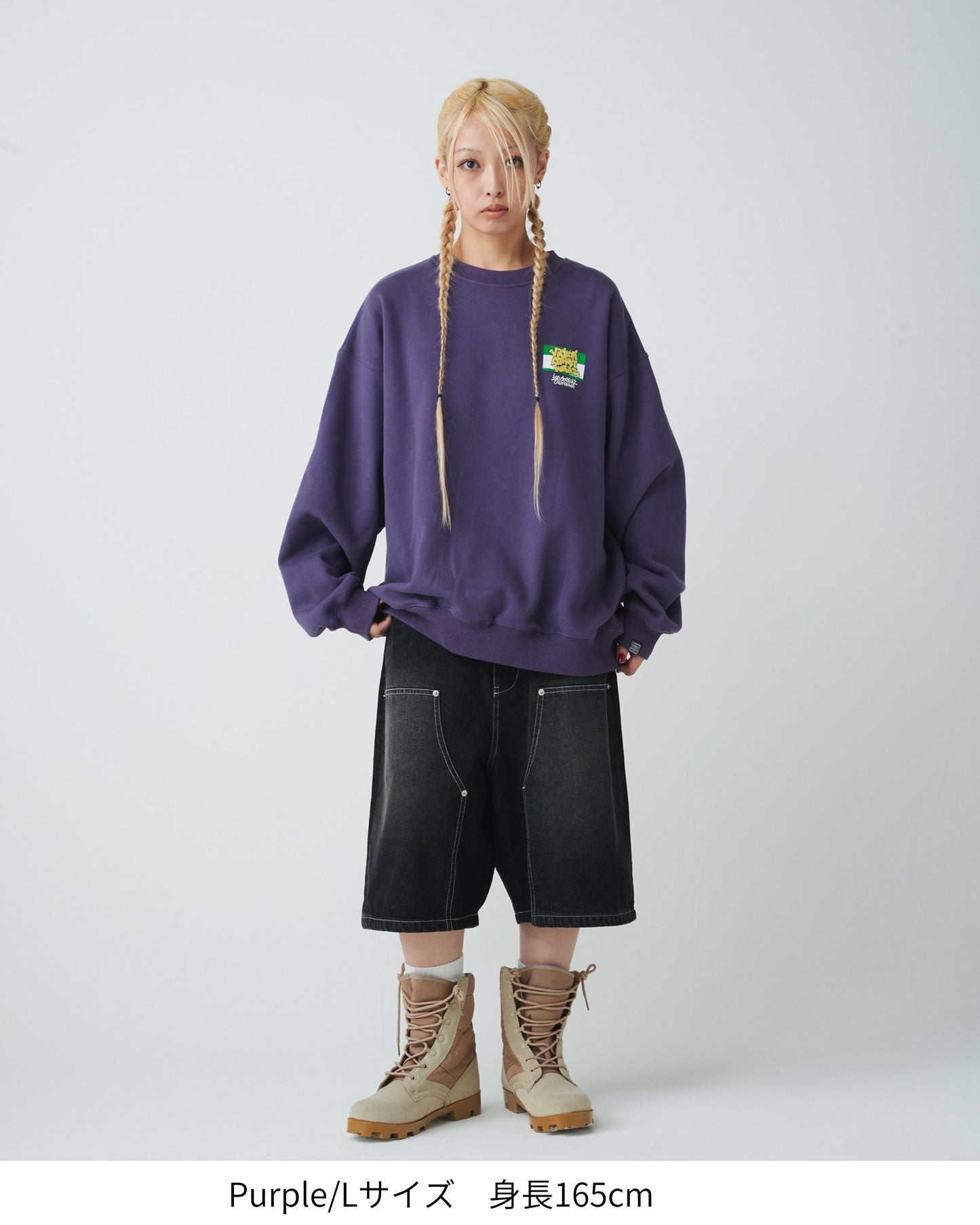 Ghost Sticker Sweatshirt