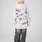 Graffiti Print Hoodie