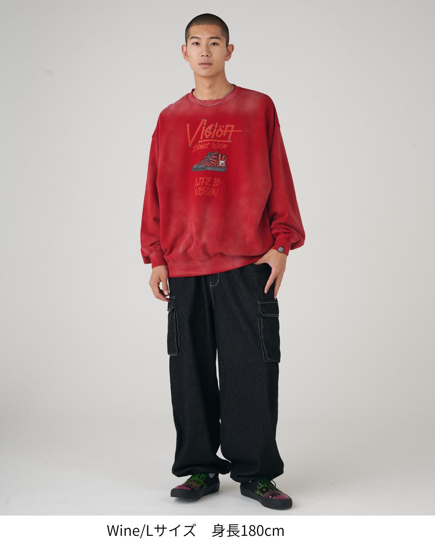Faded Sneaker Sweatshirt