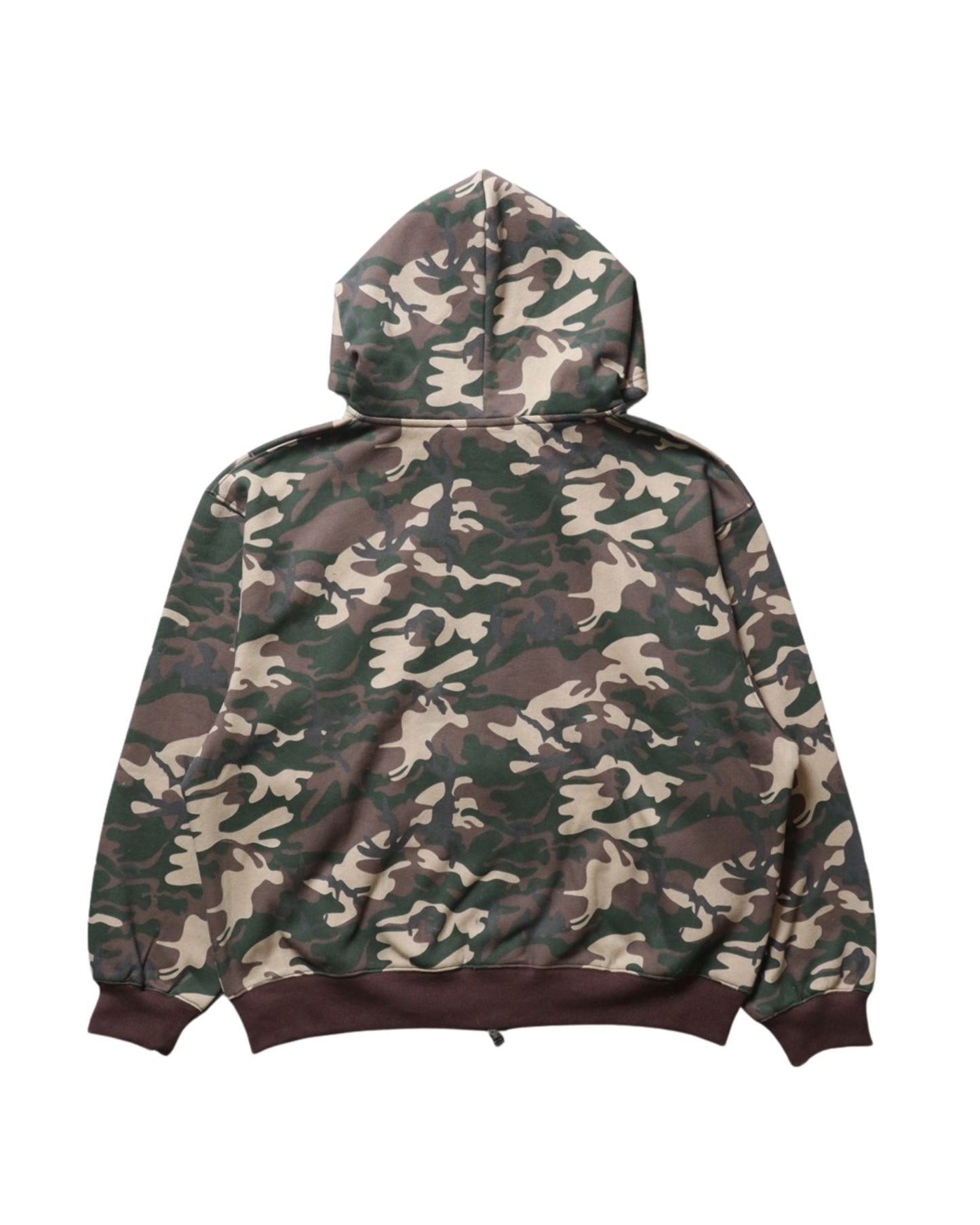 Felt Arch  Zip Hoodie