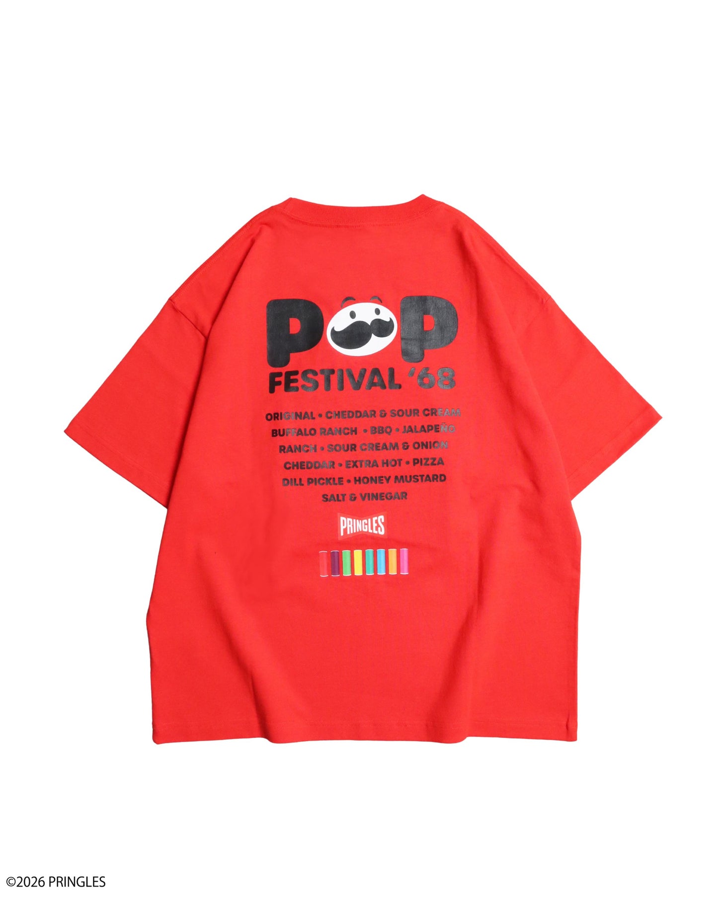 【PRINGLES】サガラ刺繍Tシャツ