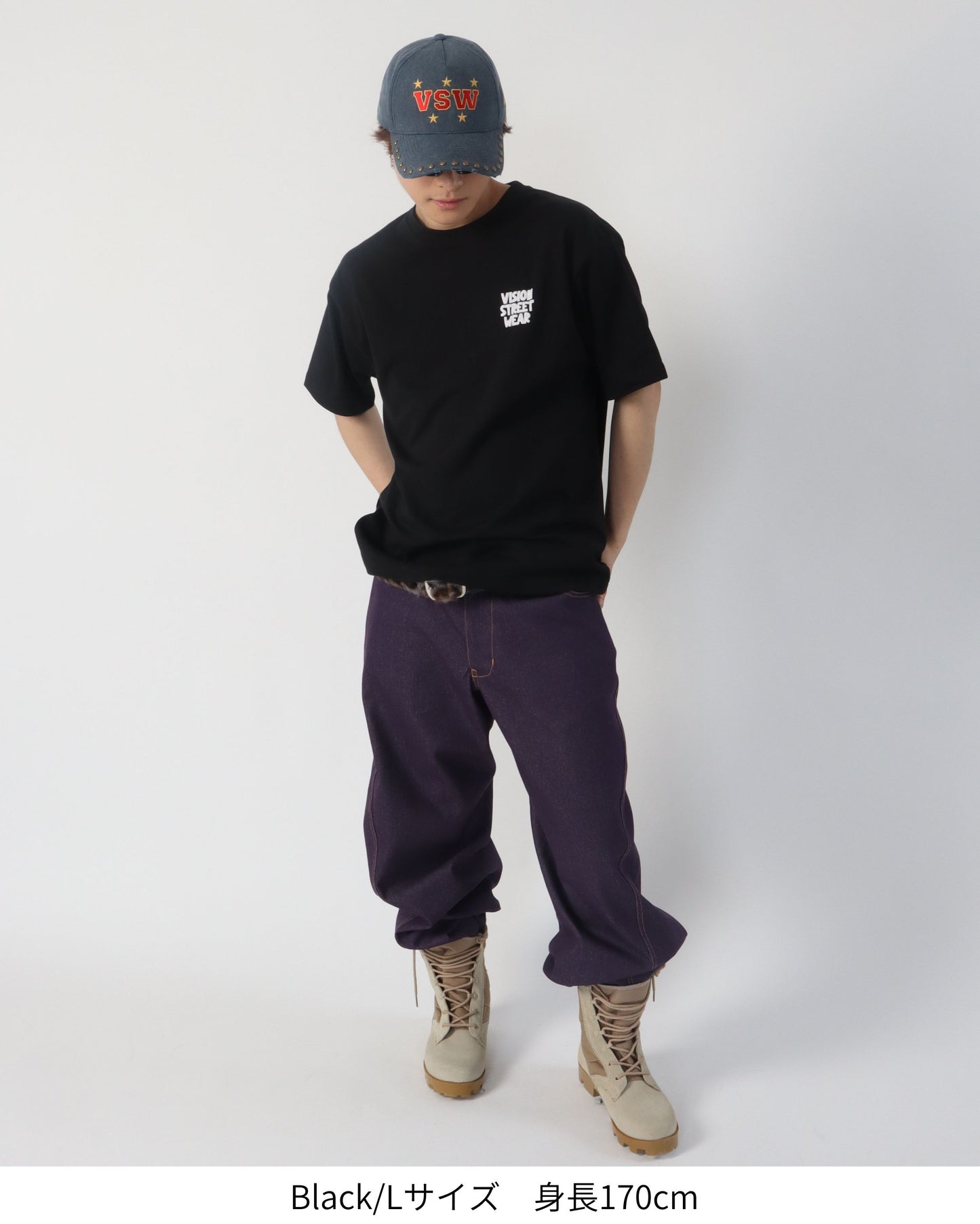 Rush Ghost Dry T / 発砲プリントゴーストTシャツ