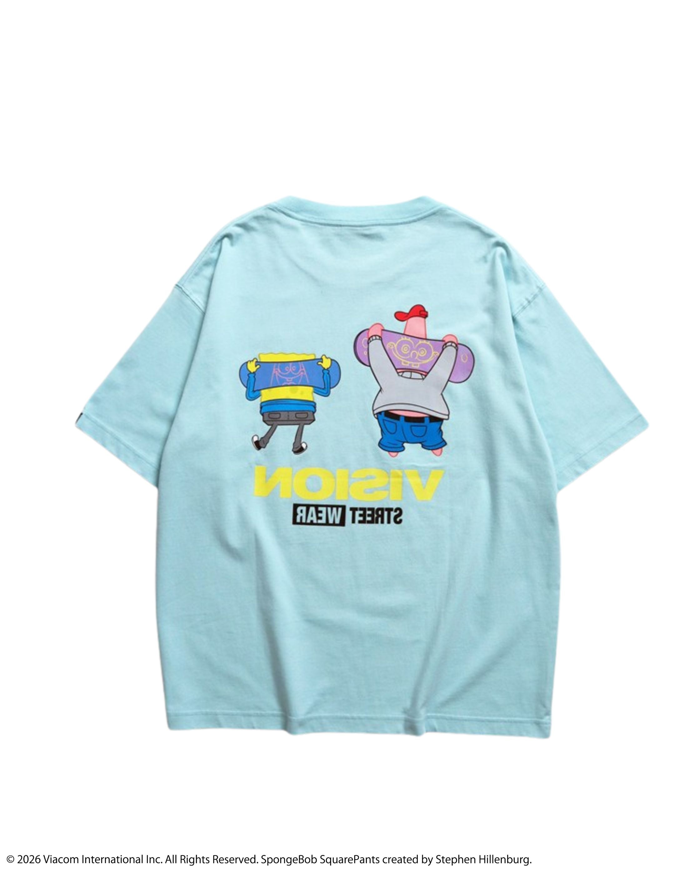 スポンジ・ボブコラボ】SkaterTee / スケーターグラフィックTシャツ