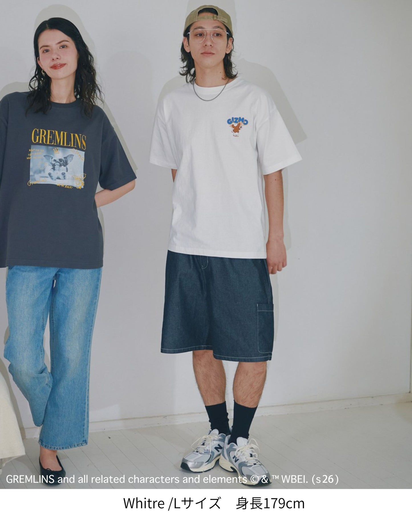 【グレムリン】ギズモ　サガラ刺繍ロゴT