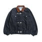 Rigid denim fireman jacket / リジッドデニムファイヤーマンジャケット