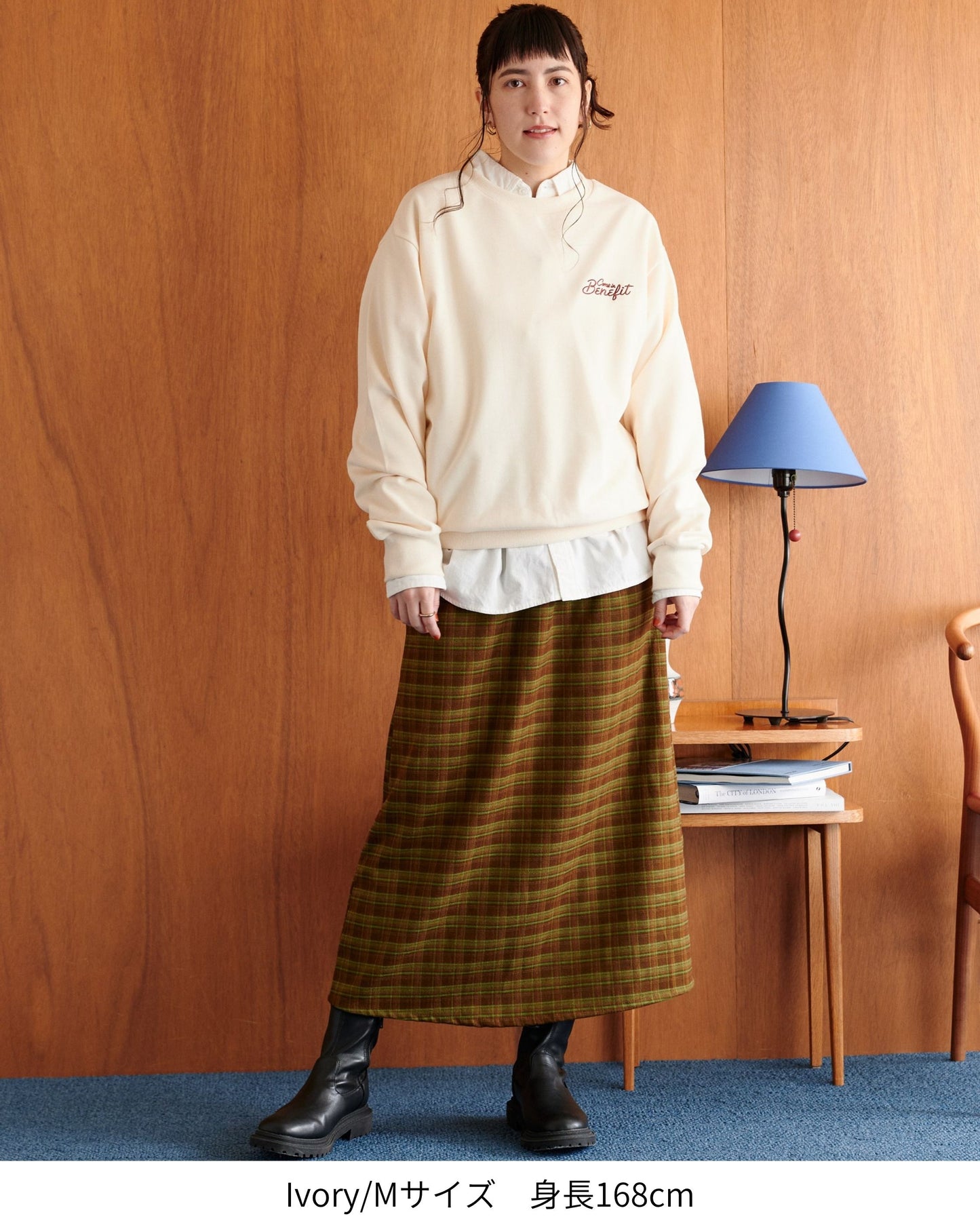 ネコショップ刺繍スウェット