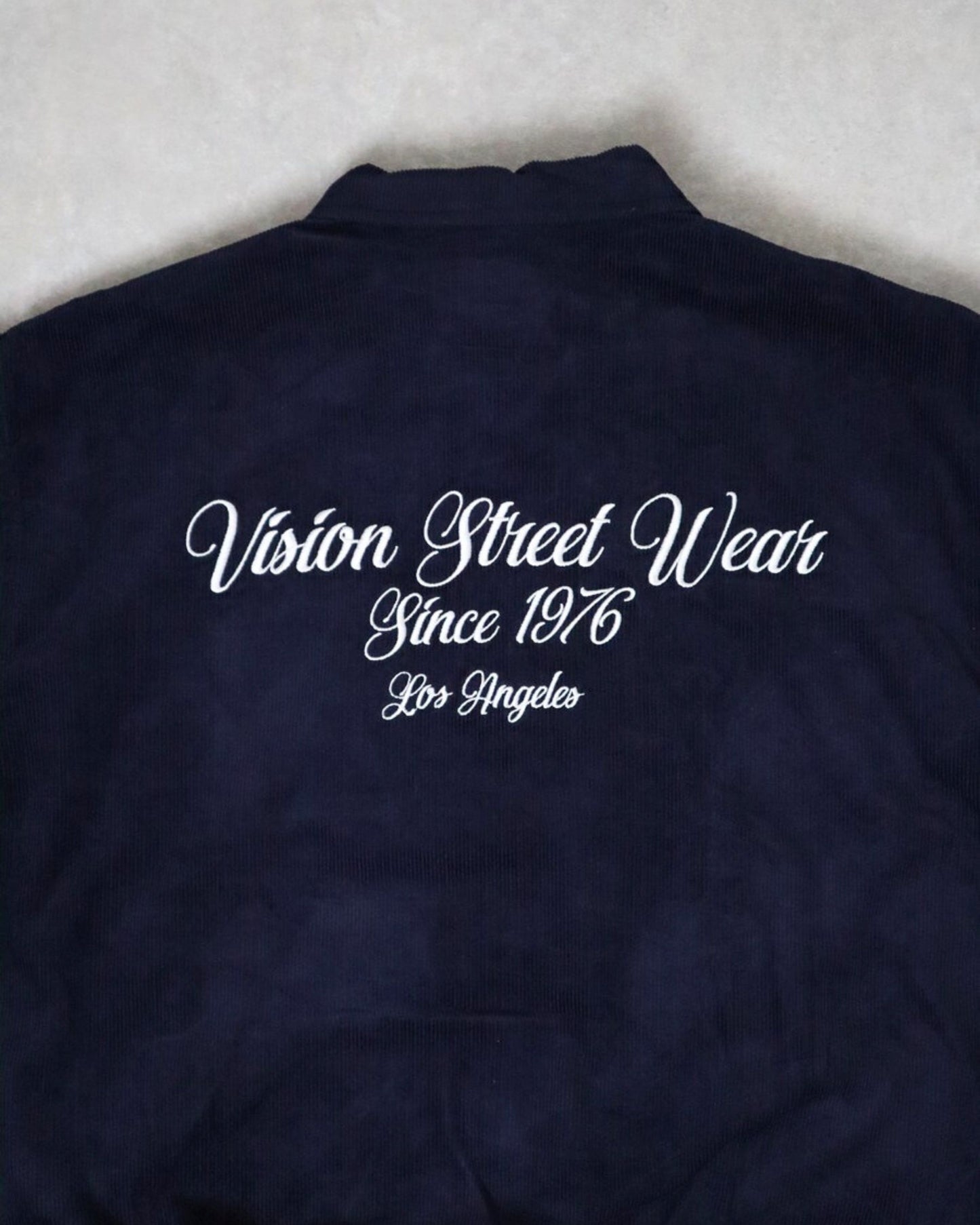 Embroidered Corduroy Jacket