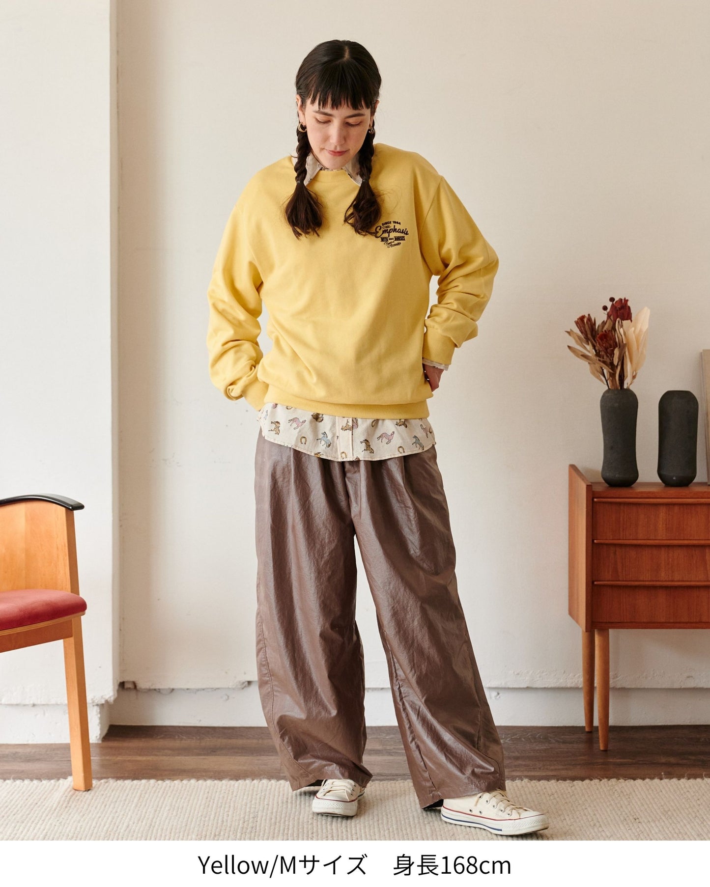 カウボーイ刺繍スウェット
