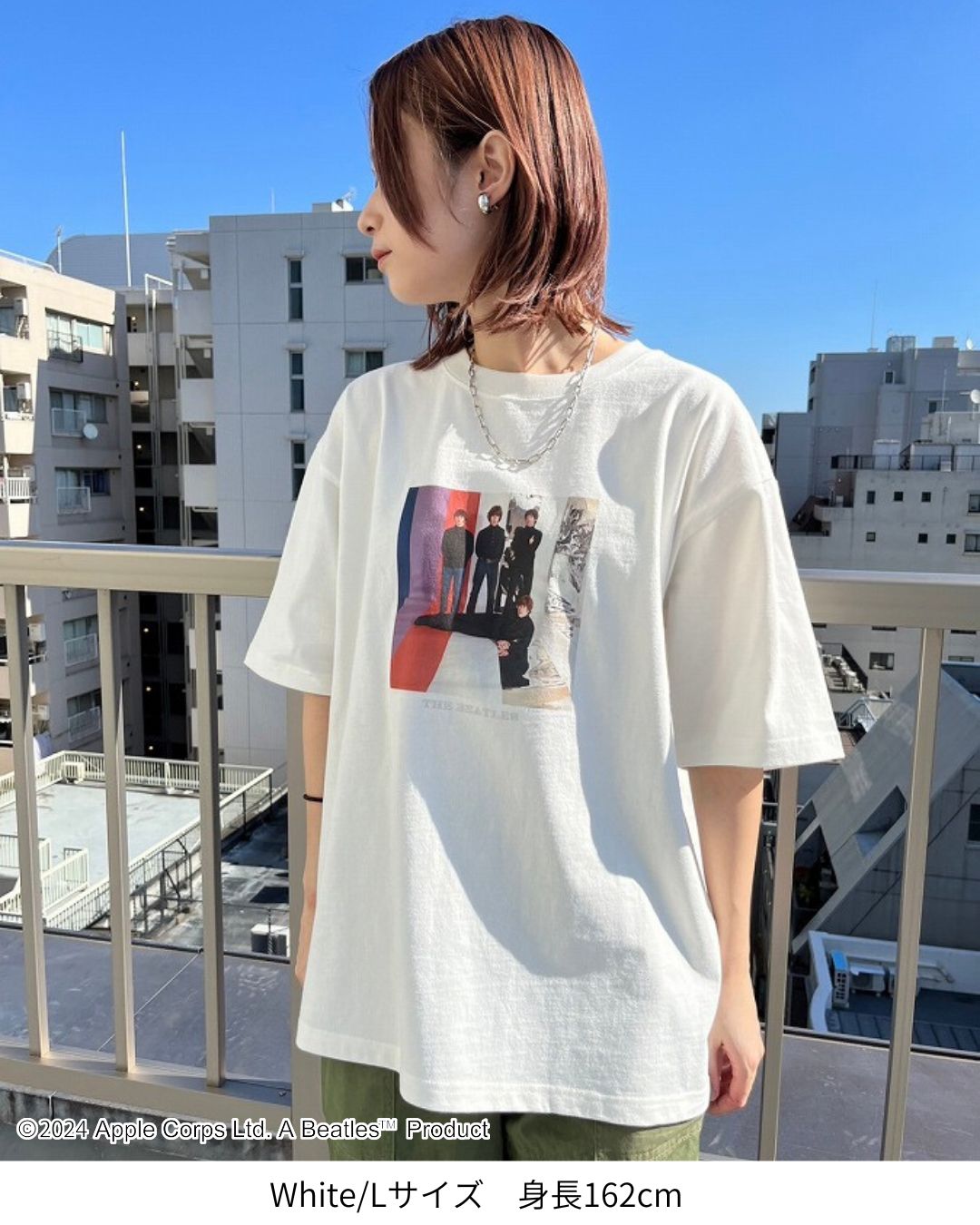 【ビートルズ】カラーフォトプリントTシャツ