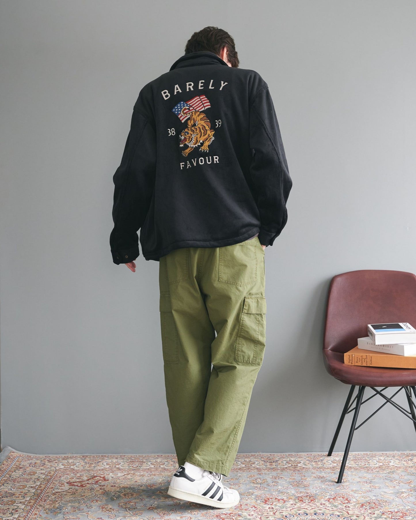 Velour Corduroy Jacket