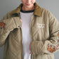 Embroidered Sleeve Quilted Jacket