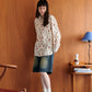 レトロ総柄シャツ