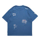 Graffiti embroidered T-shirt