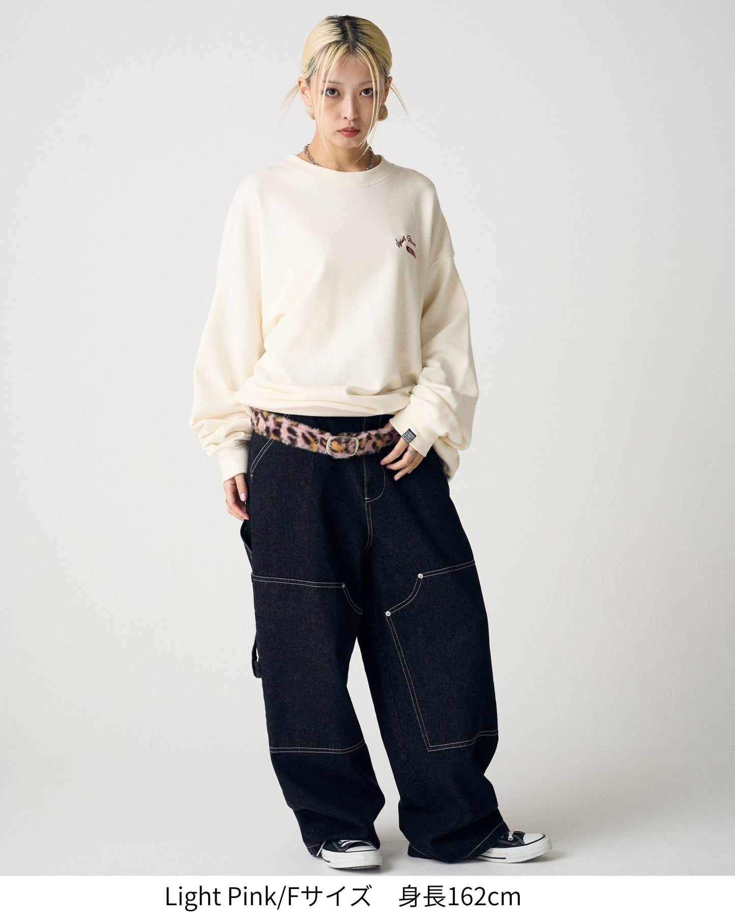 Leopard Fur belt / 5色展開 レオパード ファーベルト