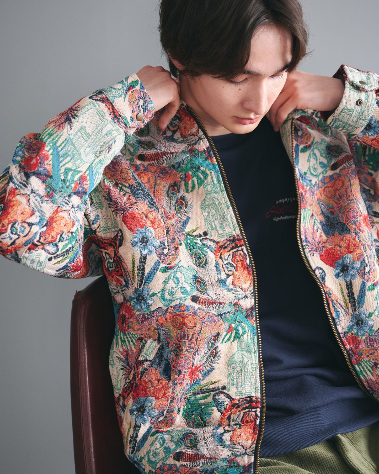 Animal Gobelin Jacket