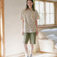 レトロ総柄シャツ