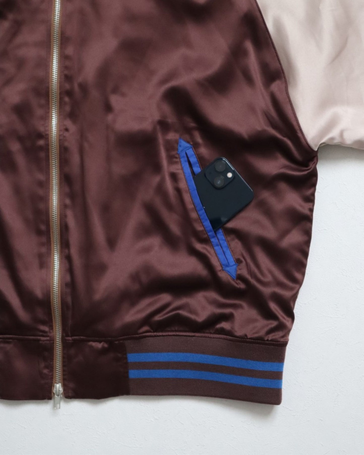 Bridge Satin Jacket / サテン刺繍スカジャン