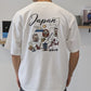 【Japan Series】JAPAN-MAP Tee / 名所マップ刺繍Tシャツ