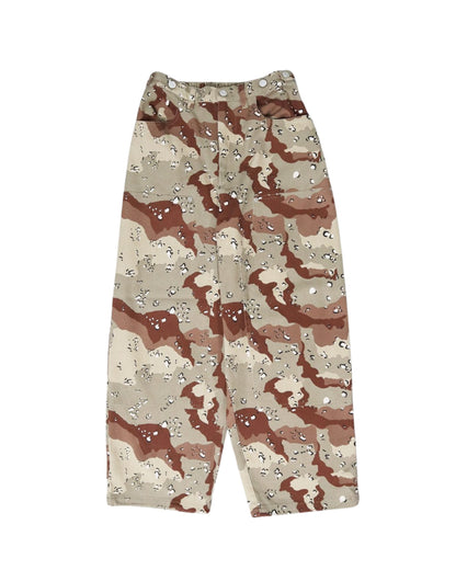 Double Knee Camo Pants / ウエストドローコード ダブルニーカモパンツ