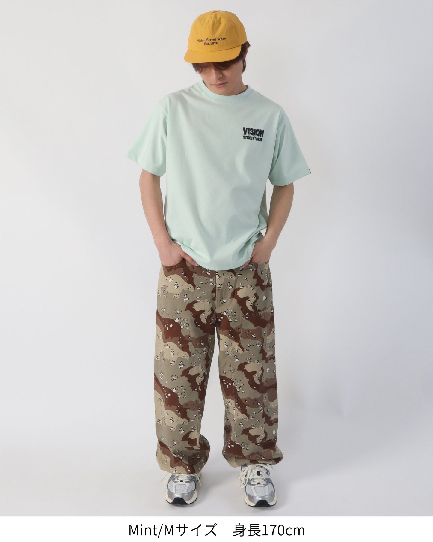 Skull Dry T / 清涼素材スカルTシャツ