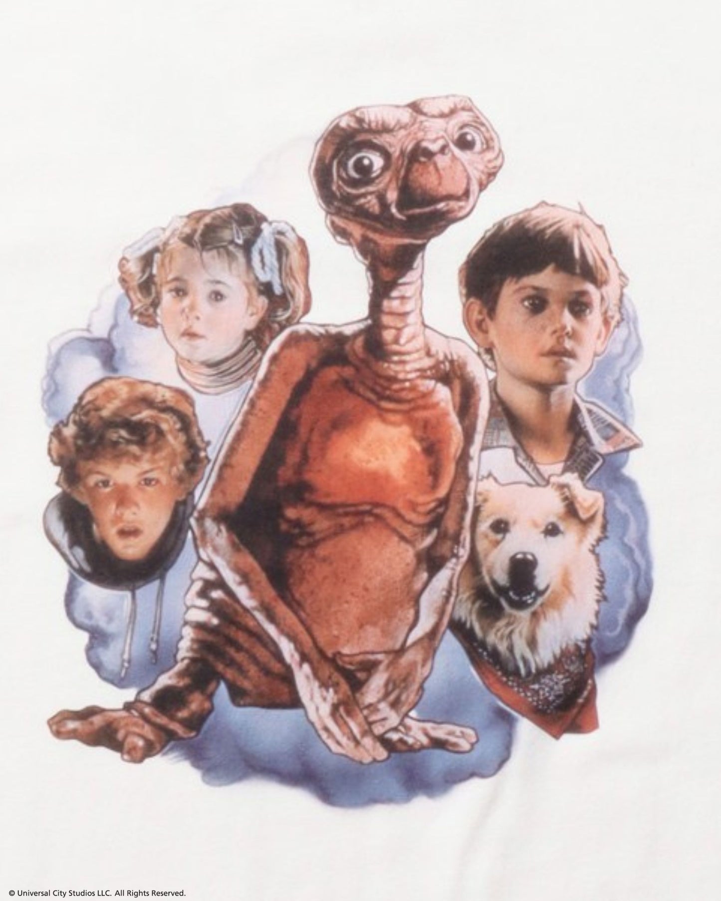 【E.T.】リンガーTシャツ