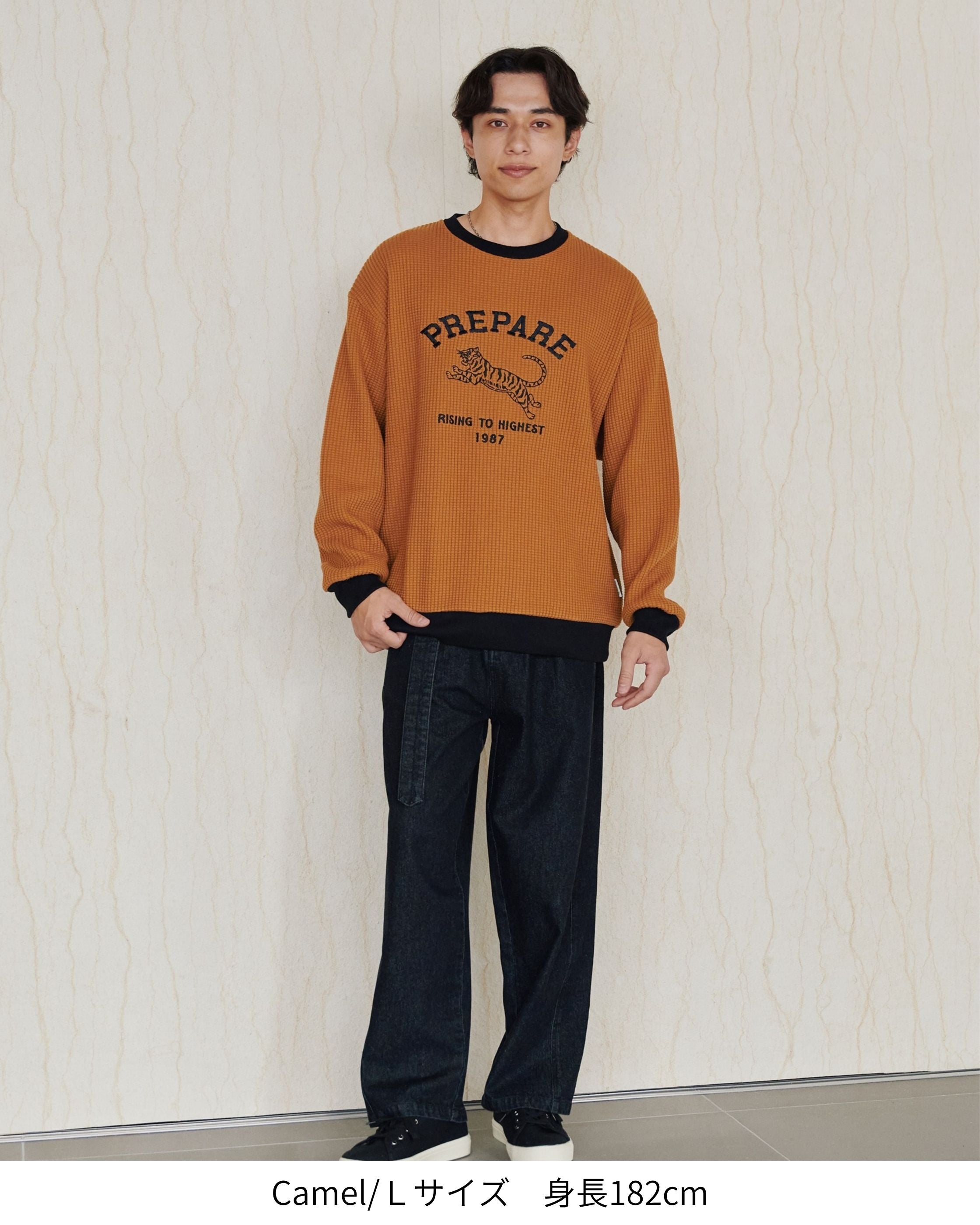 latigers　TENDERLOIN WAFFLE他　計3点 Men's waffle l/s cardigan｜スリードッツ オフィシャルオンラインショップ
