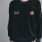Velour Raglan Sweatshirt