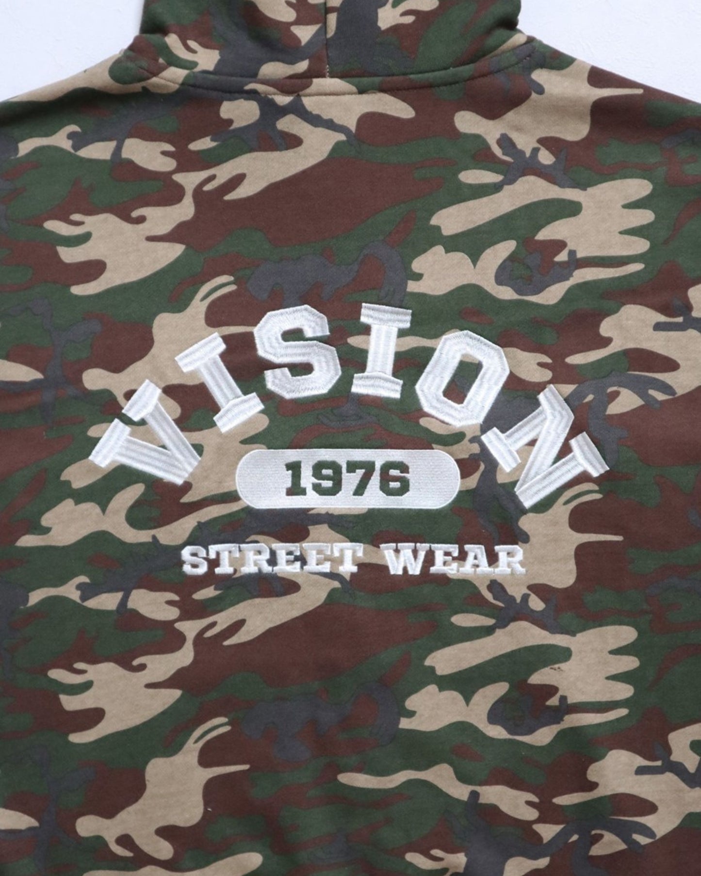 College Logo ZIP Hoodie / カレッジ刺繍パーカー