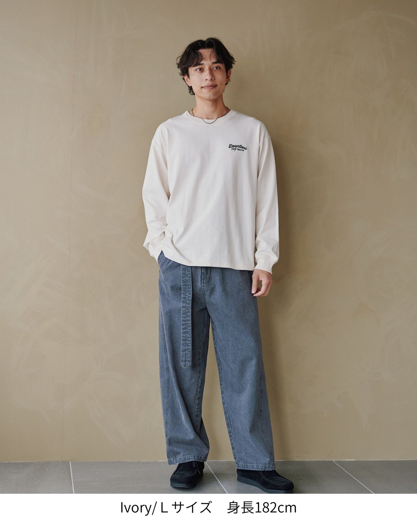 クラシックカー刺繍ロンT