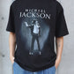 【Michael Jackson】Silver Foil Print Tee