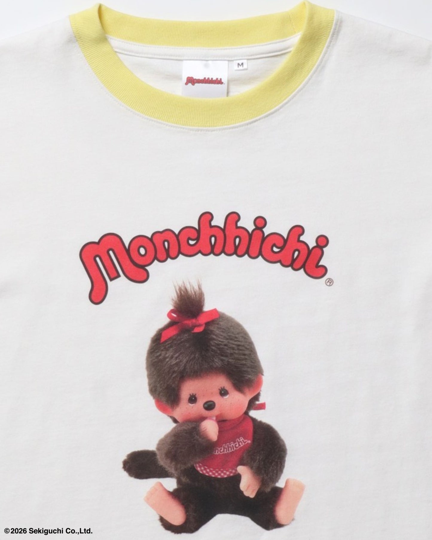 【モンチッチ】リンガーTシャツ
