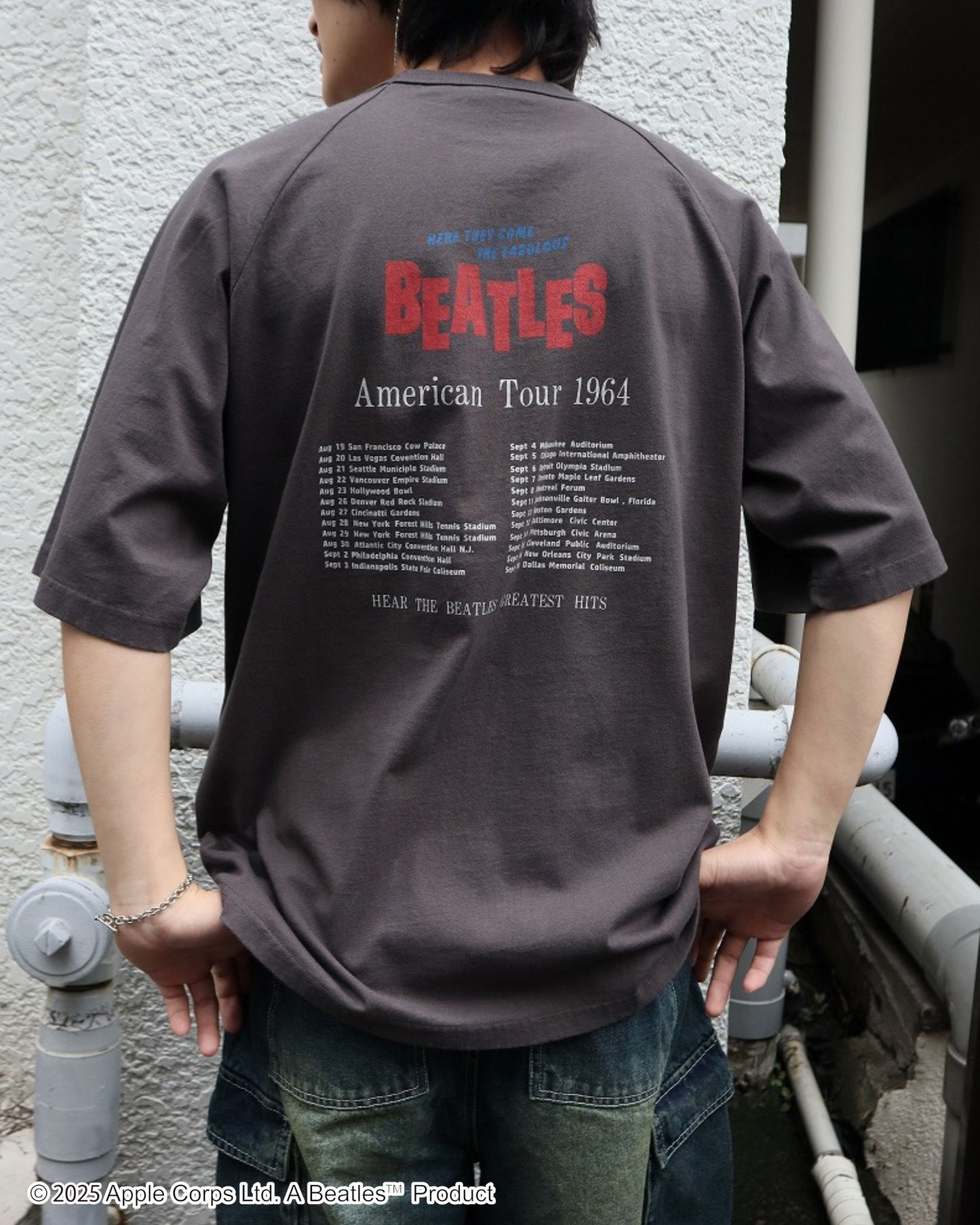 【The Beatles】Tour  Raglan Tee