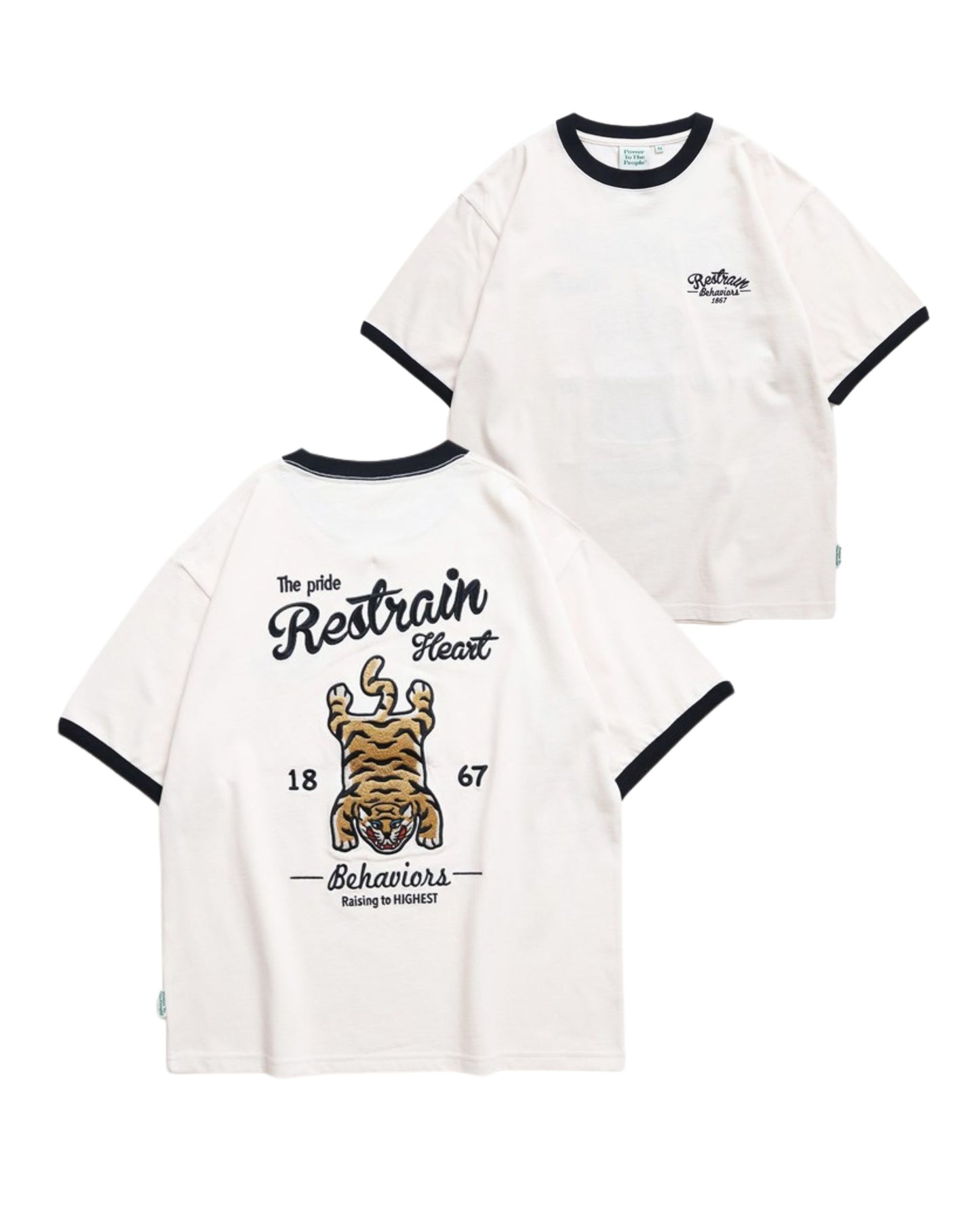 チベタンタイガーラグ刺繍T